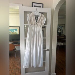 White Maxi Dress Calypso St. Barth XS
